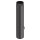 Rauchrohr Ø150mm Rohrelement 1000mm mit Drosselklappe schwarz metallic